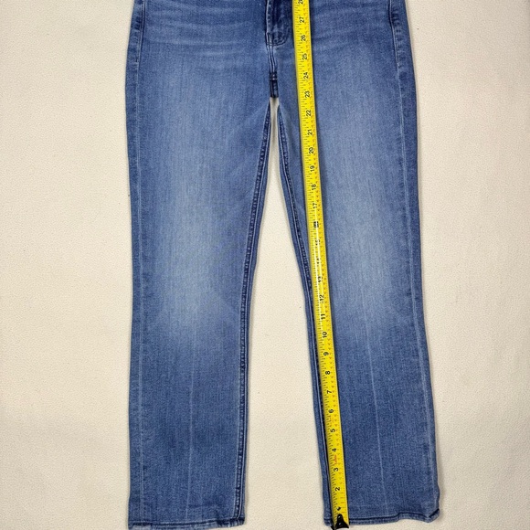 Mother The Mid Rise Dazzler Ankle Straight Leg We the Animal Wash Women Size 26 - Picture 9 of 11